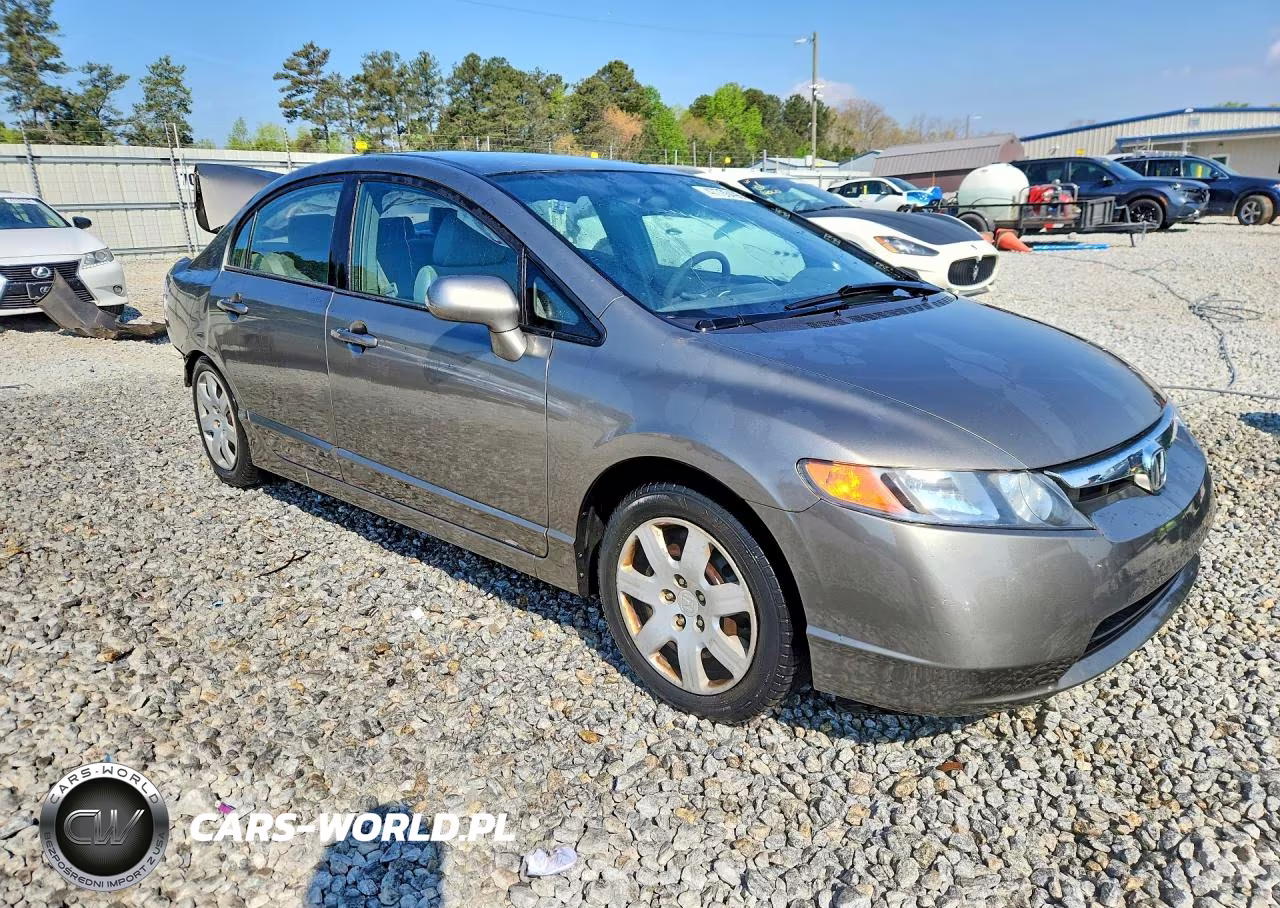 2007 Honda Civic Lx VIN:1HGFA16527L006621 - 4