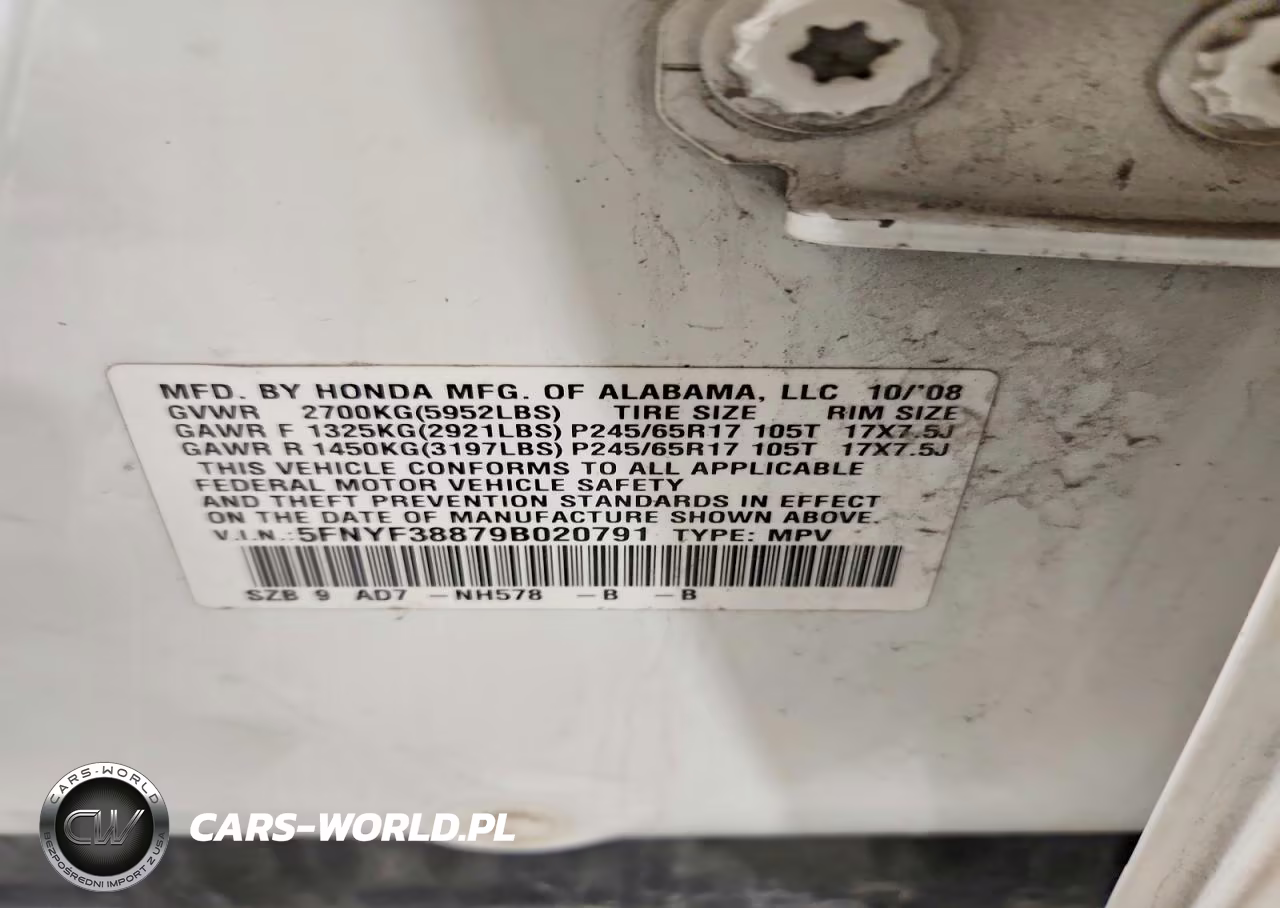 2009 Honda Pilot Touring VIN:5FNYF38879B020791 - 14