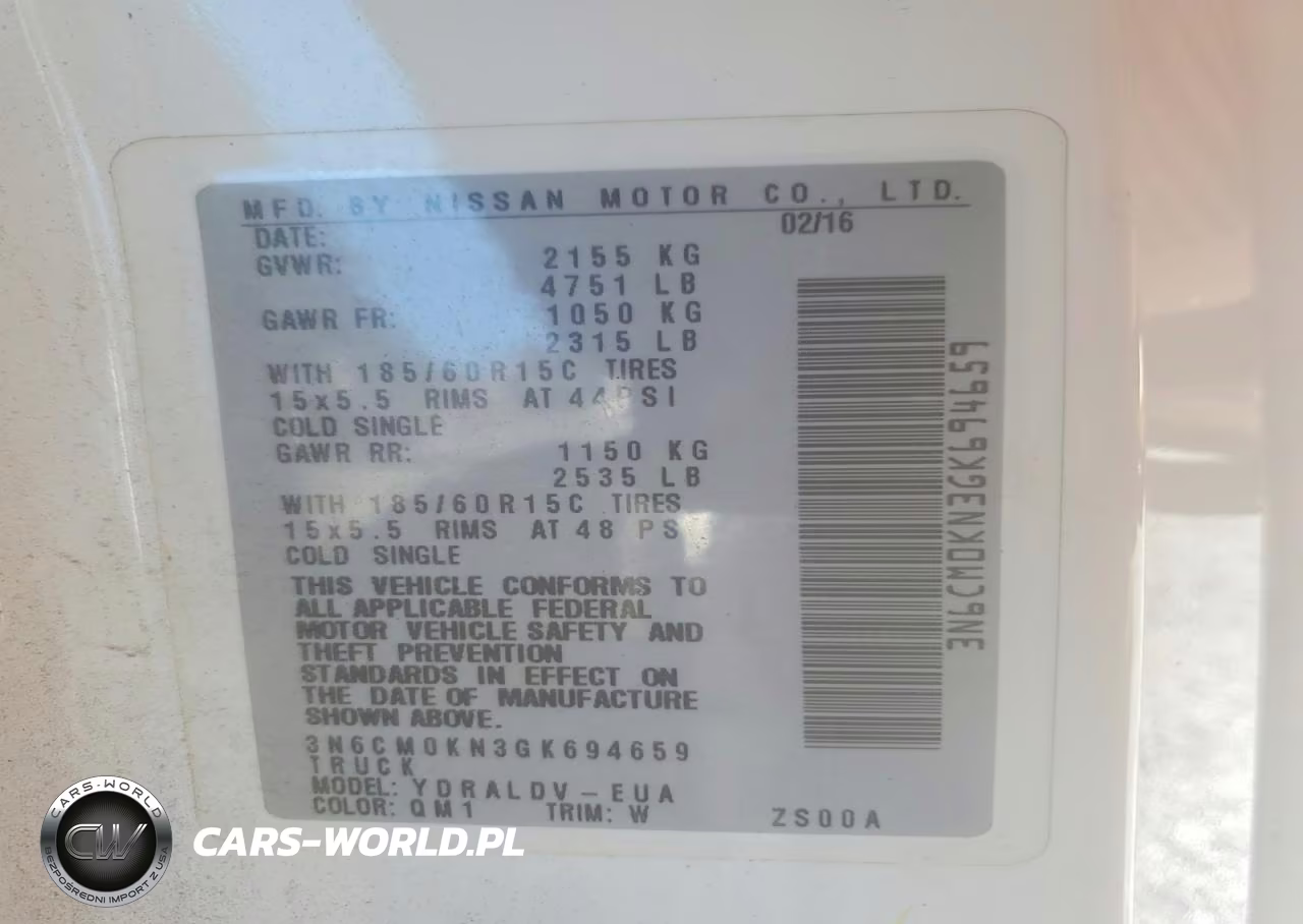 2016 Nissan Nv200 S VIN:3N6CM0KN3GK694659 - 13