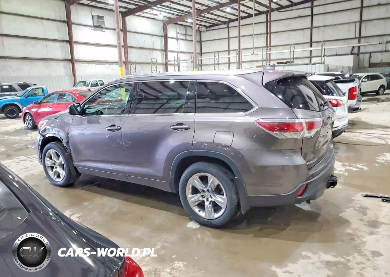 2014 Toyota Highlander Limited VIN:5TDDKRFH4ES016624 - 2