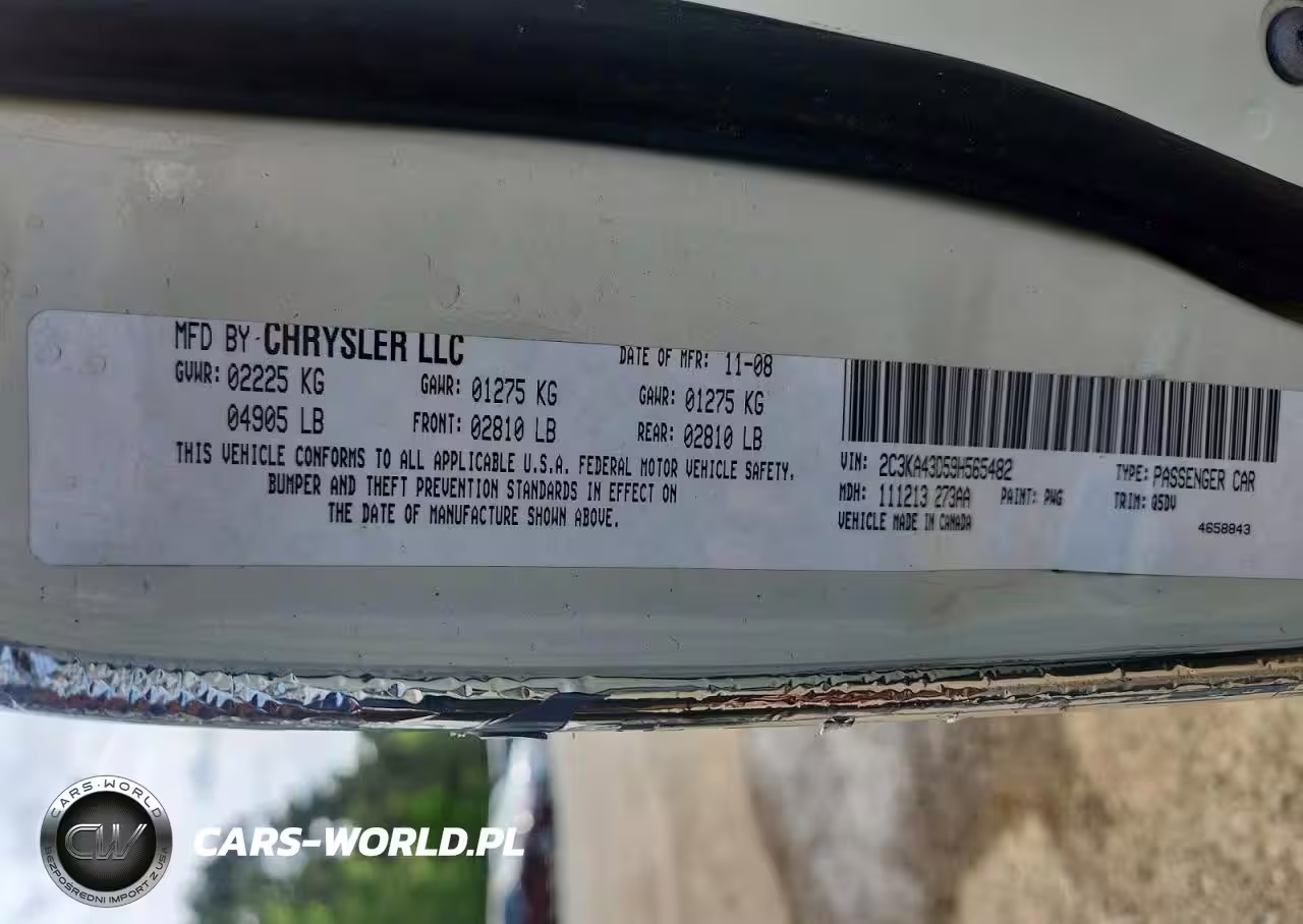 2009 Chrysler 300 Lx VIN:2C3KA43D59H565482 - 12