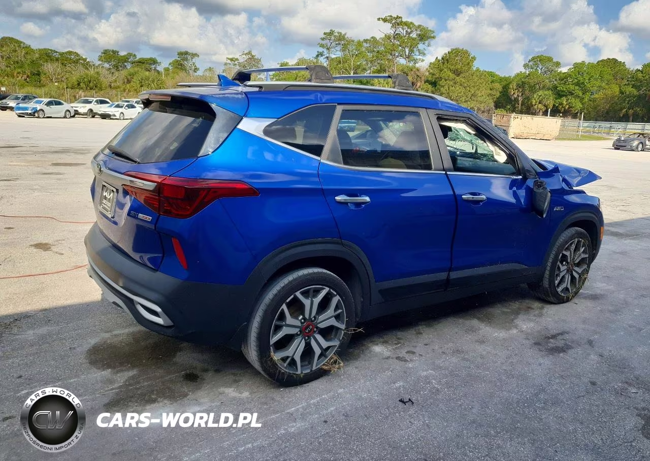 2021 Kia Seltos Sx Turbo VIN:KNDETCA22M7106381 - 3