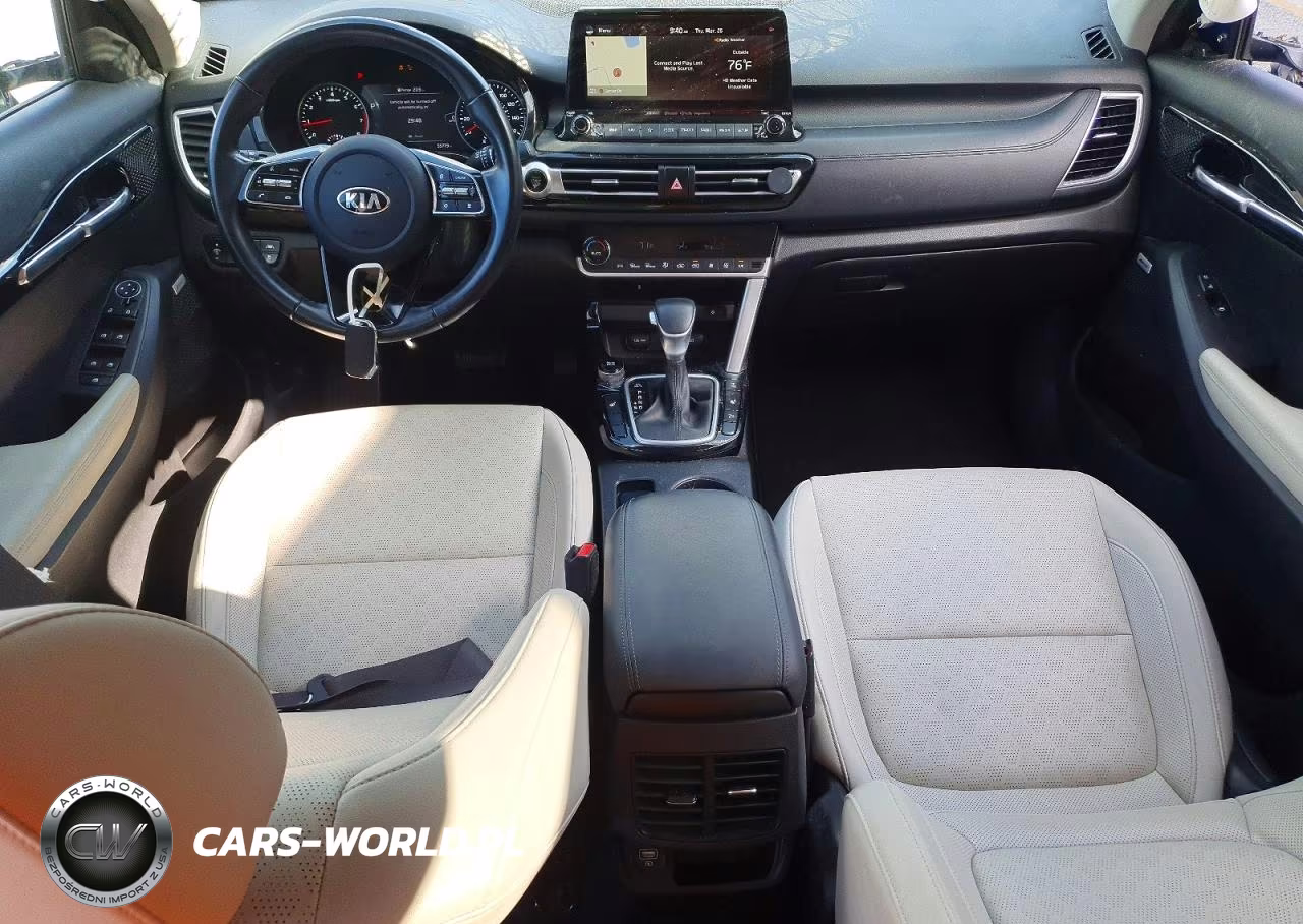 2021 Kia Seltos Sx Turbo VIN:KNDETCA22M7106381 - 8