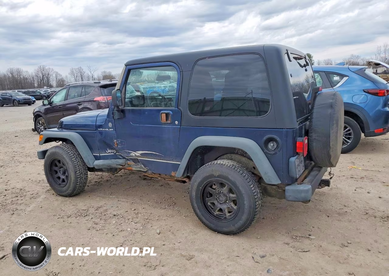 2004 Jeep Wrangler X VIN:1J4FA39S64P786228 - 2