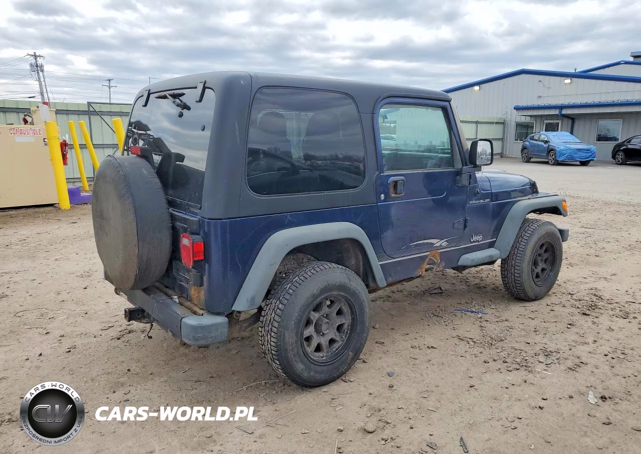 2004 Jeep Wrangler X VIN:1J4FA39S64P786228 - 3