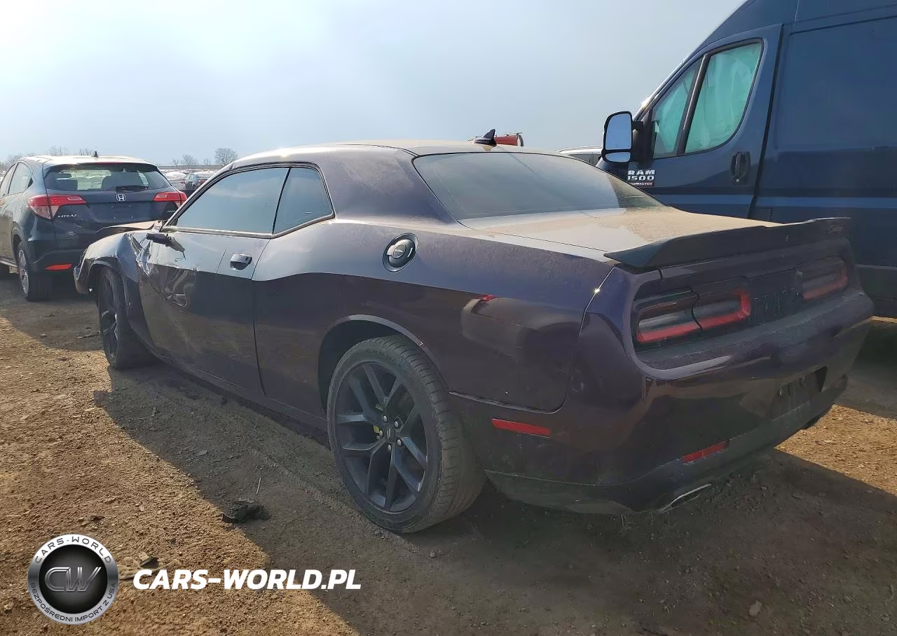 2021 Dodge Challenger Gt VIN:2C3CDZJG0MH674317 - 2