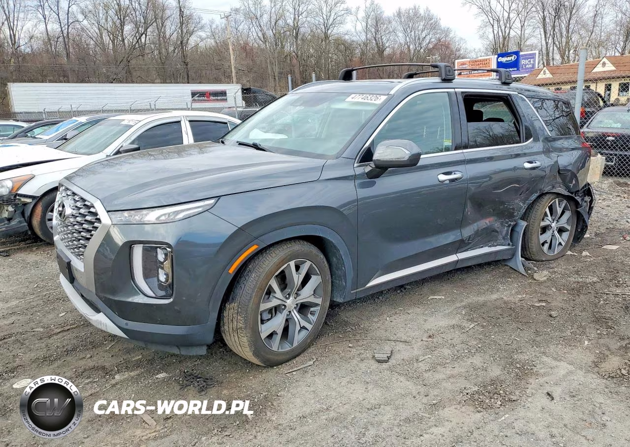 2021 Hyundai Palisade Sel VIN:KM8R44HE8MU224064 - 1