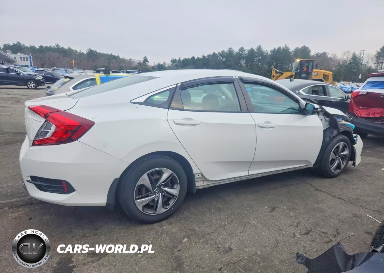 2021 Honda Civic Lx VIN:2HGFC2F61MH528626 - 3