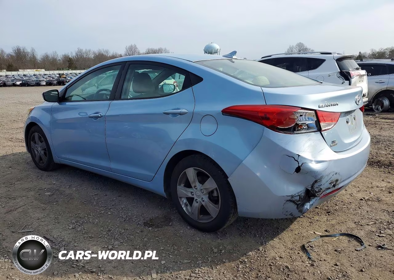 2011 Hyundai Elantra Gls VIN:KMHDH4AE5BU129774 - 2