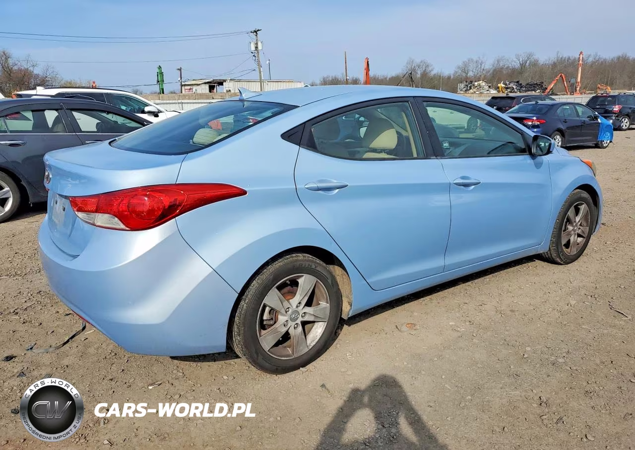 2011 Hyundai Elantra Gls VIN:KMHDH4AE5BU129774 - 3