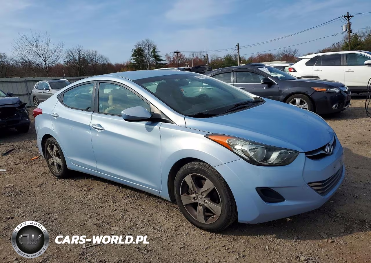 2011 Hyundai Elantra Gls VIN:KMHDH4AE5BU129774 - 4