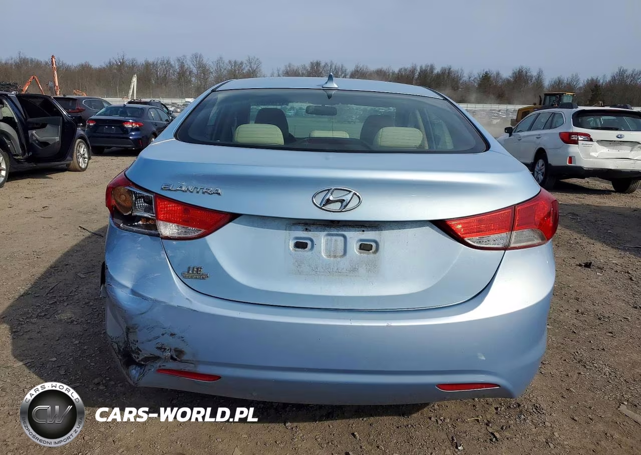 2011 Hyundai Elantra Gls VIN:KMHDH4AE5BU129774 - 6
