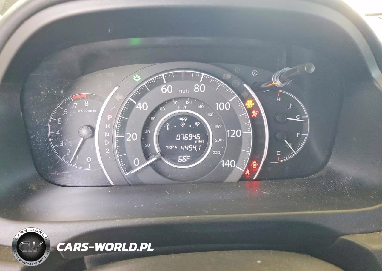 2013 Honda Cr-V Lx VIN:5J6RM3H34DL014767 - 9