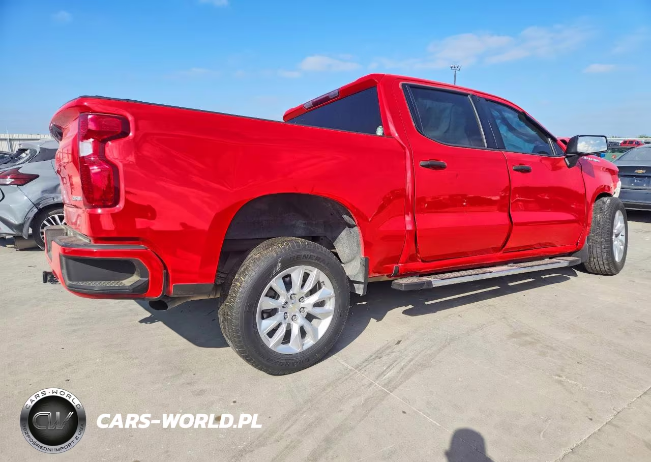 2022 Chevrolet Silverado C1500 Custom VIN:1GCPABEK7NZ624432 - 3
