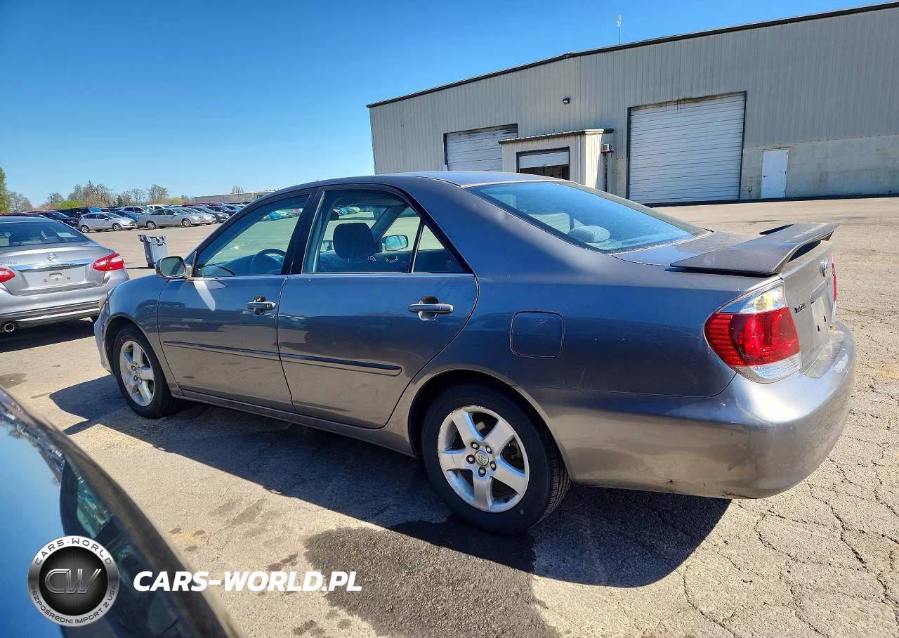 2005 Toyota Camry Se VIN:JTDBE30K950302178 - 2