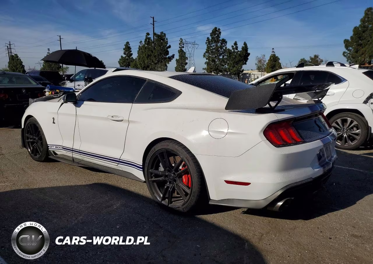 2020 Ford Mustang Shelby Gt500 VIN:1FA6P8SJ8L5505291 - 2