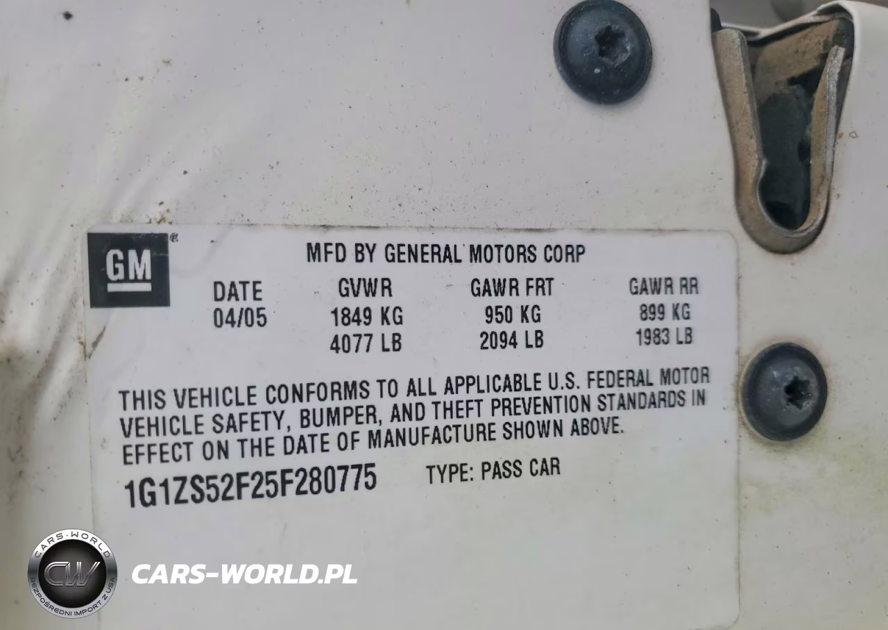 2005 Chev Malibu VIN:1G1ZS52F25F280775 - 12
