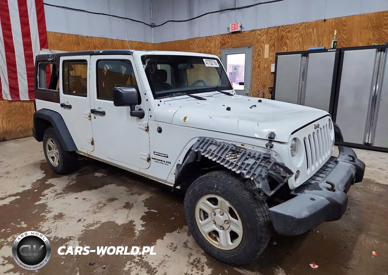2016 Jeep Wrangler Unlimited Sport VIN:1C4BJWDG5GL302229 - 4