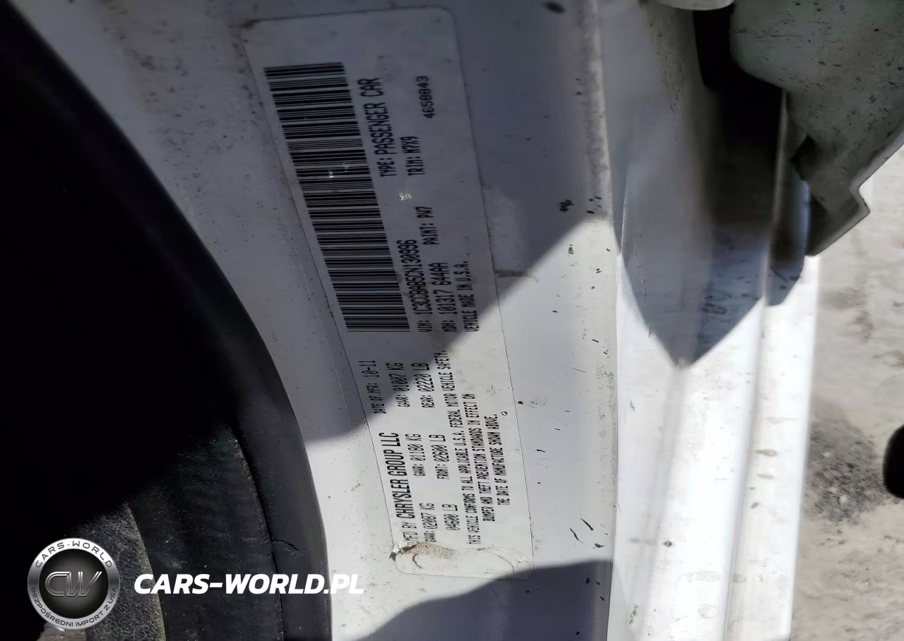 2012 Chrysler 200 Lx VIN:1C3CCBAB5CN130996 - 12
