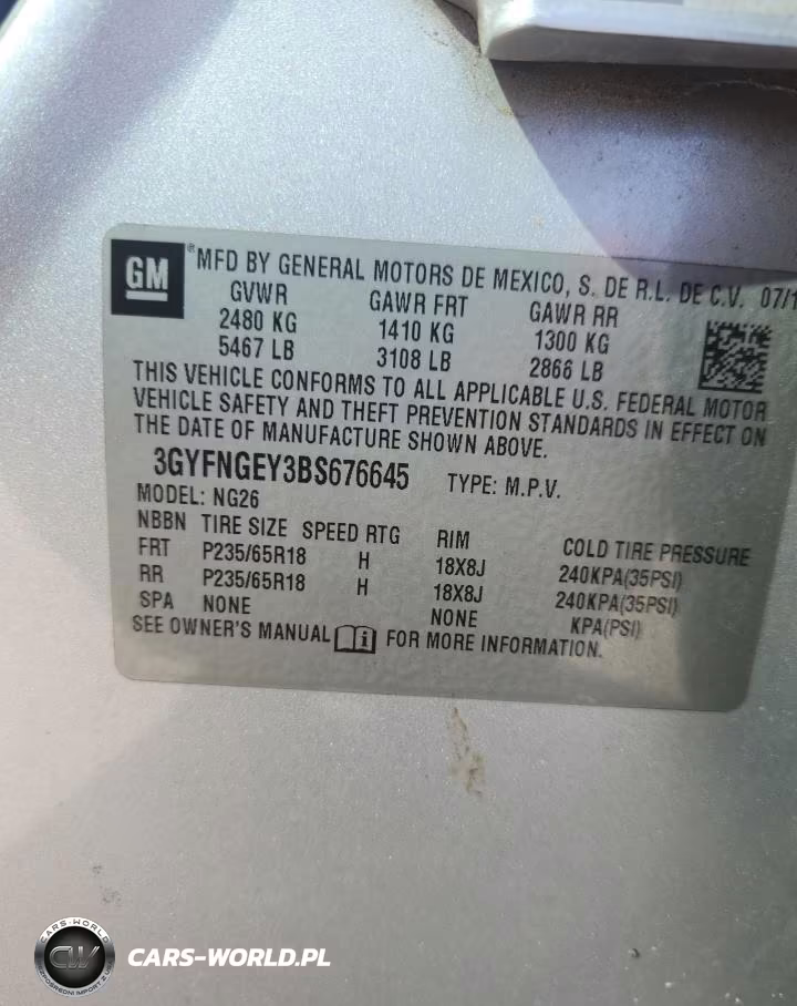 2011 Cadillac Srx VIN:3GYFNGEY3BS676645 - 13
