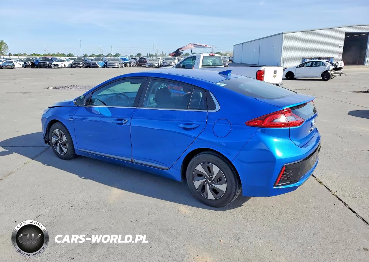 2017 Hyundai Ioniq Hybrid Sel VIN:KMHC75LC9HU057695 - 2