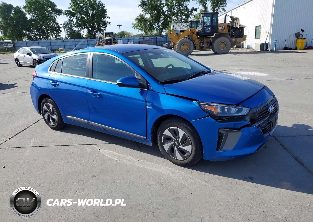 2017 Hyundai Ioniq Hybrid Sel VIN:KMHC75LC9HU057695 - 4