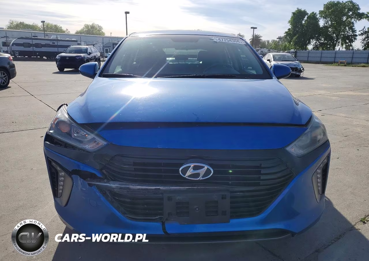 2017 Hyundai Ioniq Hybrid Sel VIN:KMHC75LC9HU057695 - 5