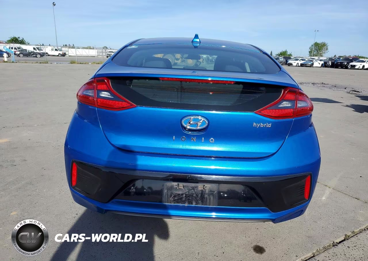 2017 Hyundai Ioniq Hybrid Sel VIN:KMHC75LC9HU057695 - 6