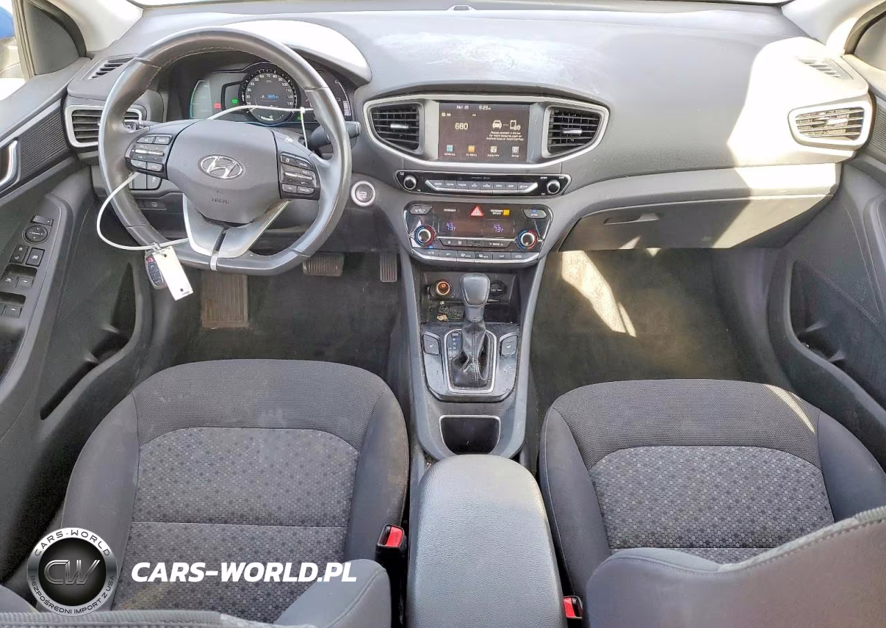2017 Hyundai Ioniq Hybrid Sel VIN:KMHC75LC9HU057695 - 8
