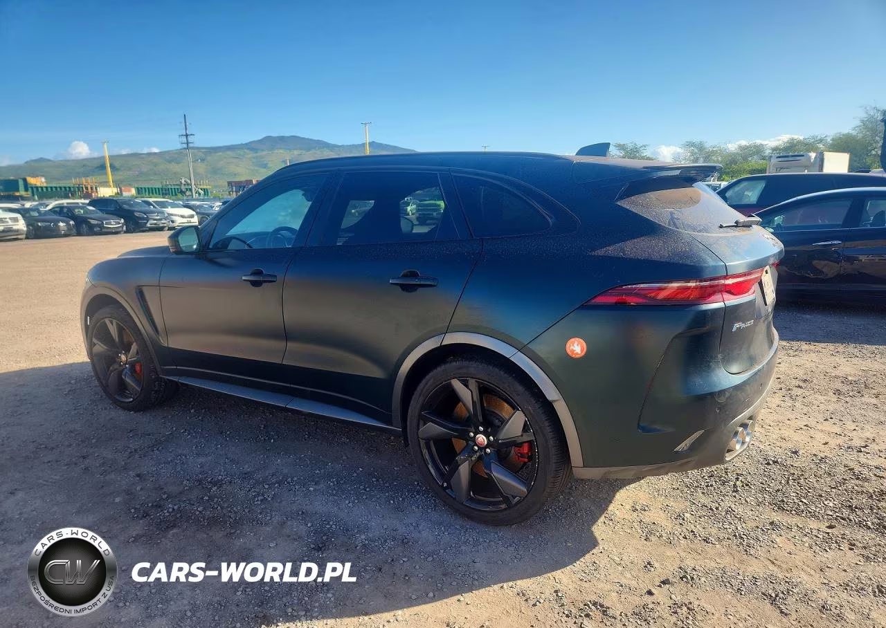 2022 Jaguar F-Pace Svr VIN:SADCZ2EE0NA696240 - 2