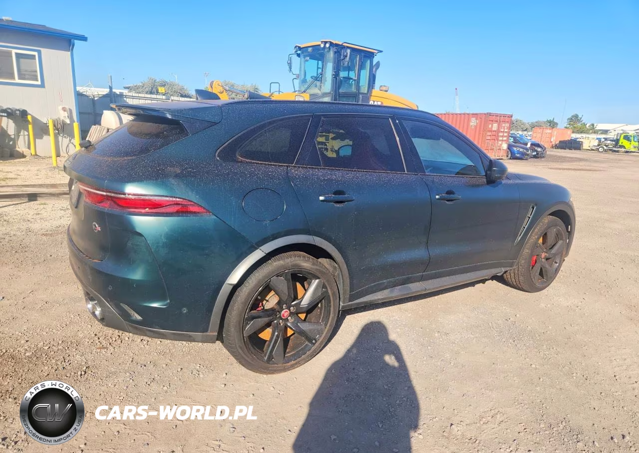 2022 Jaguar F-Pace Svr VIN:SADCZ2EE0NA696240 - 3