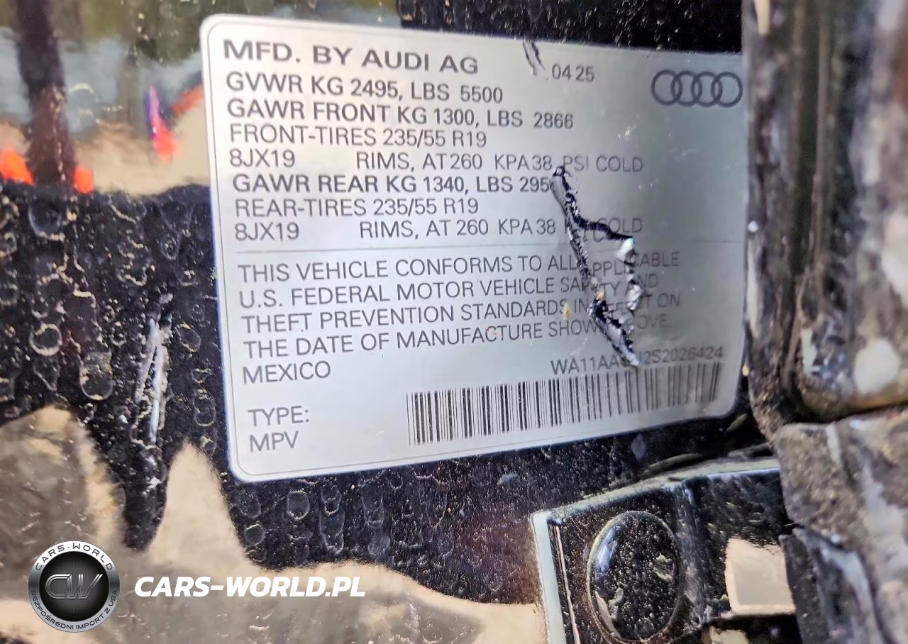 2025 Audi Q5 Premium VIN:WA11AAGU2S2026424 - 12