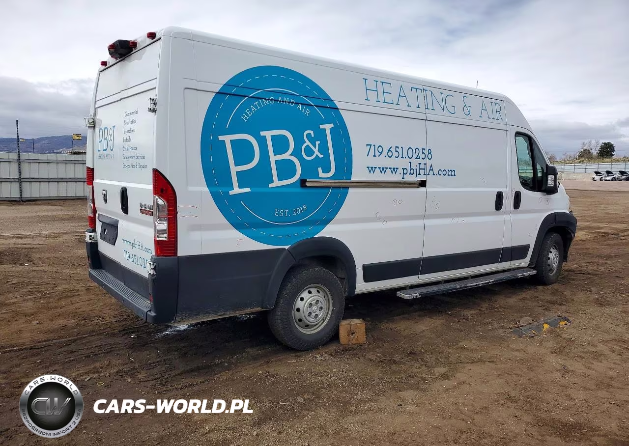 2019 Ram Promaster 3500 3500 High VIN:3C6URVJGXKE528565 - 3