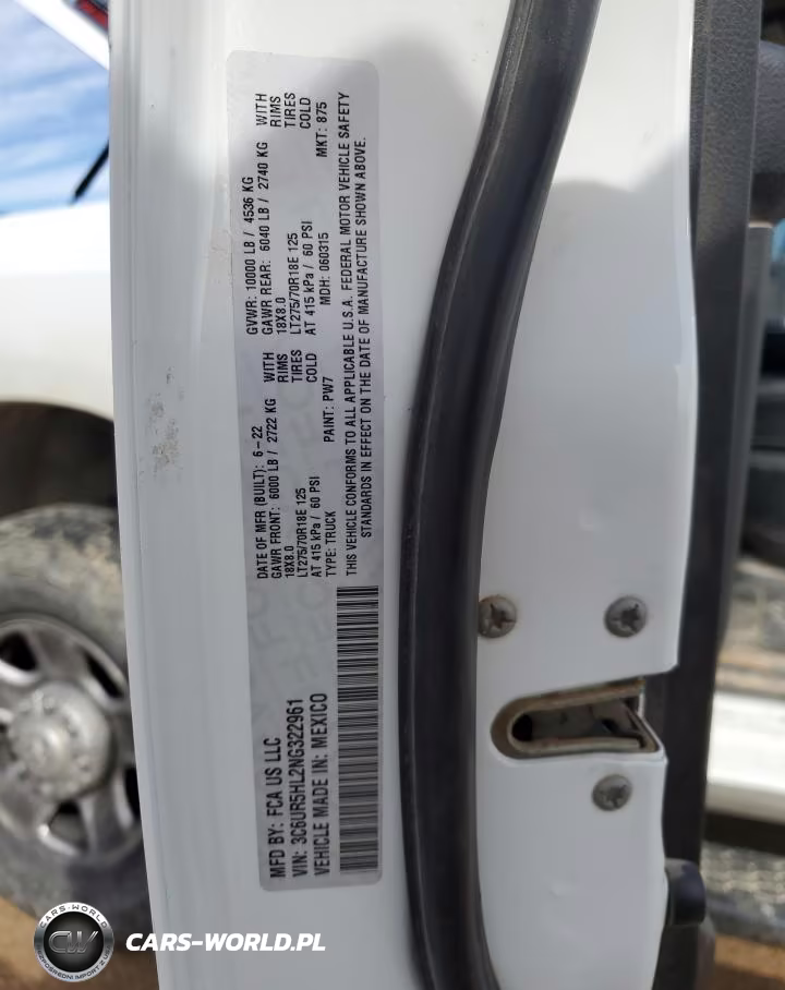 2022 Ram 2500 Tradesman VIN:3C6UR5HL2NG322961 - 12