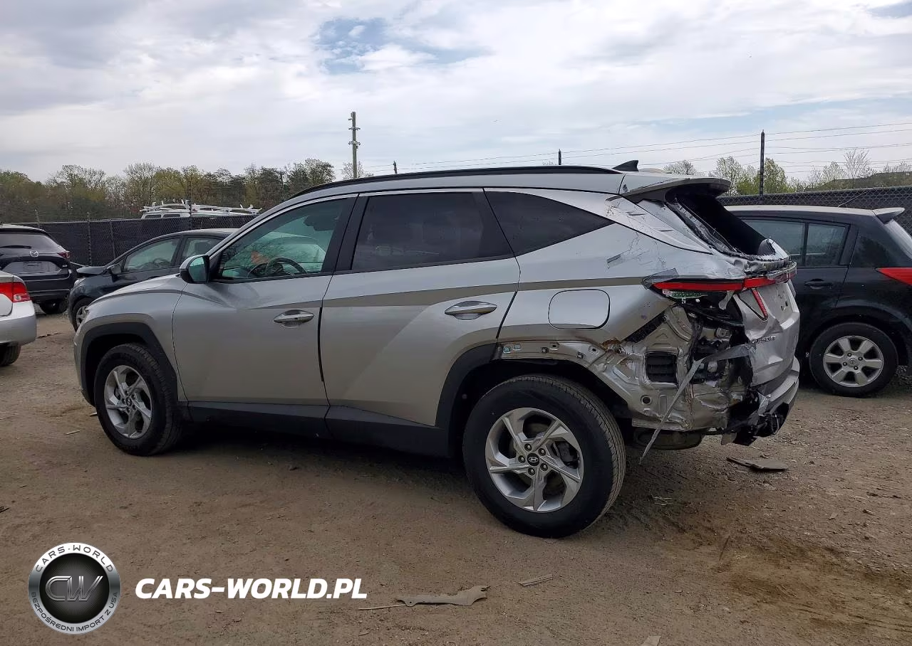 2022 Hyundai Tucson Sel VIN:5NMJBCAE8NH102633 - 2