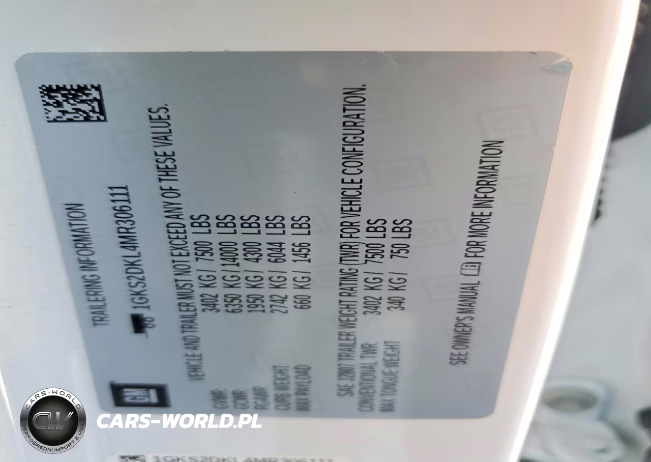 2021 GMC Yukon Denali VIN:1GKS2DKL4MR306111 - 13