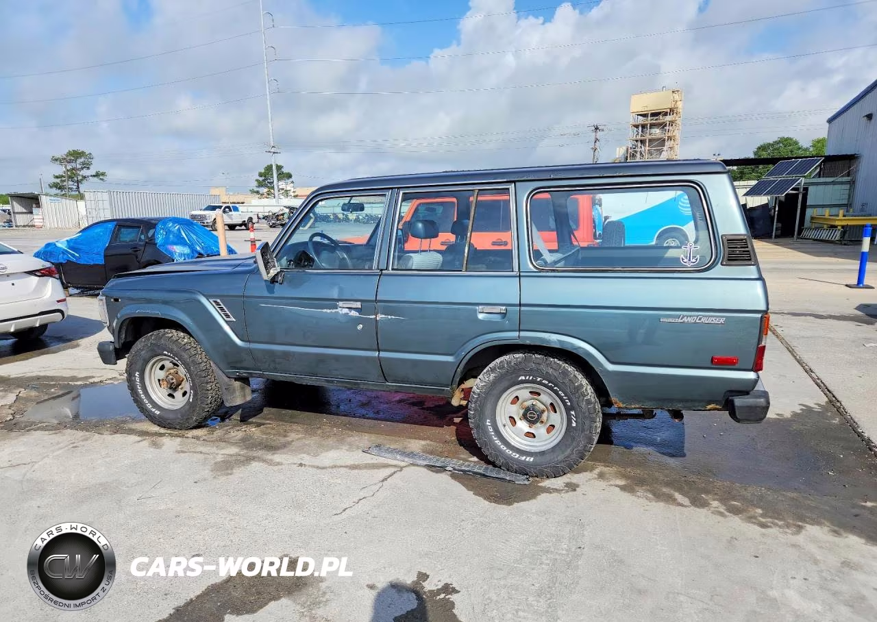 1988 Toyota Land Cruiser Base VIN:JT3FJ62G6J0086117 - 2