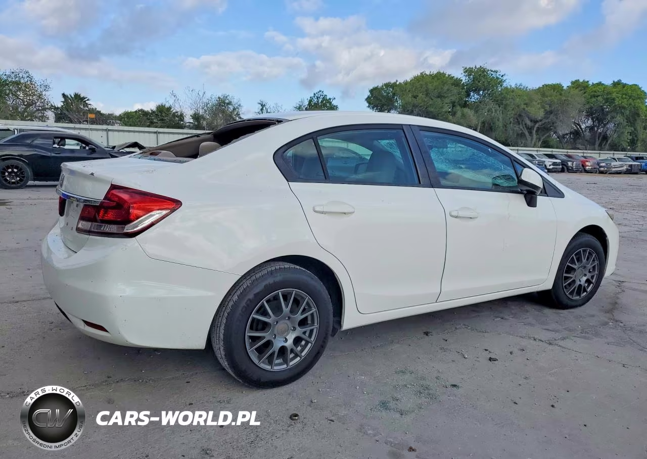 2013 Honda Civic Lx VIN:2HGFB2F50DH590870 - 3