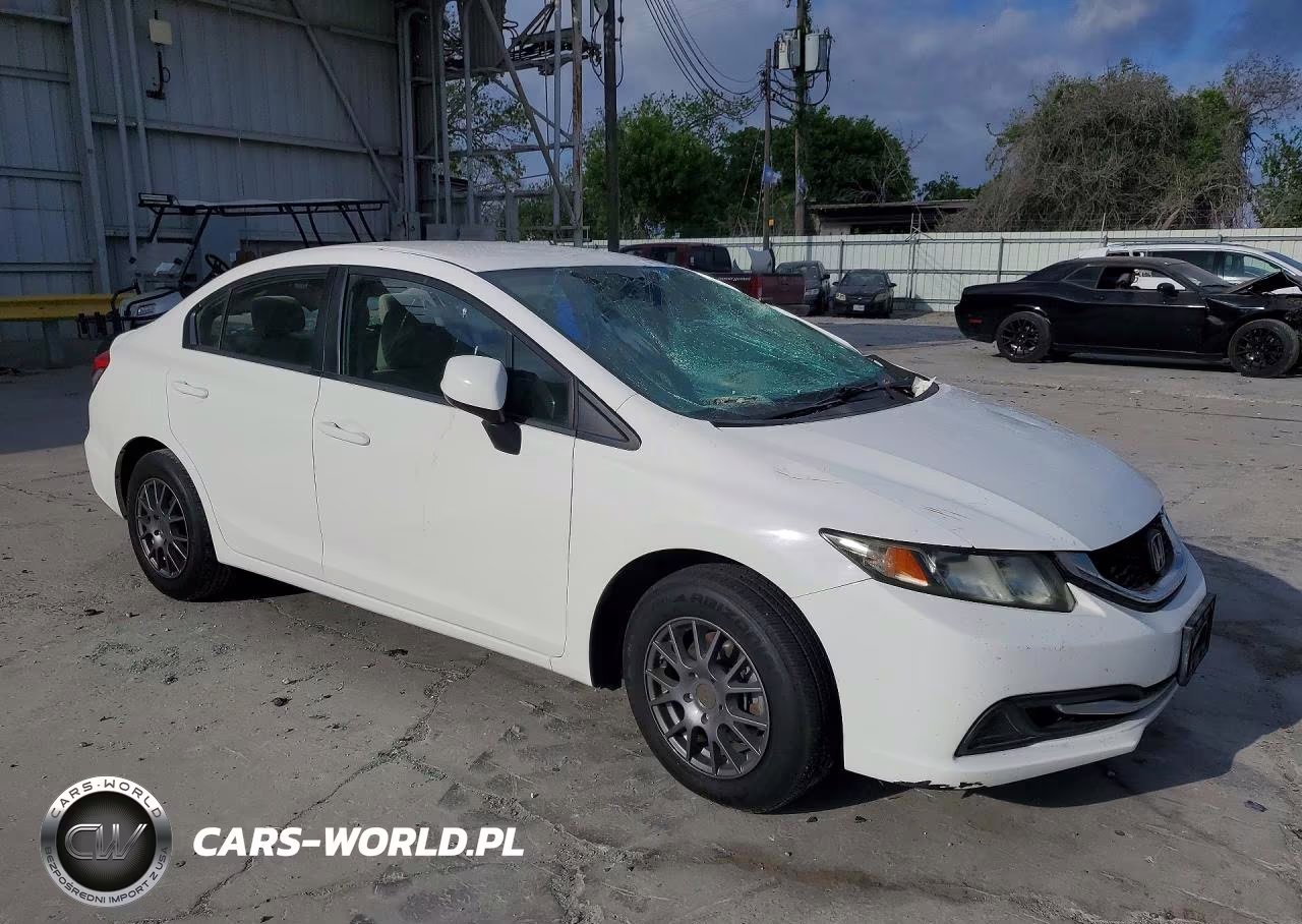 2013 Honda Civic Lx VIN:2HGFB2F50DH590870 - 4