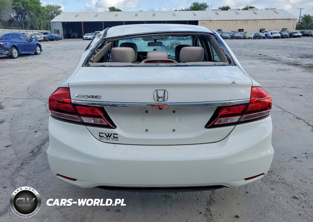 2013 Honda Civic Lx VIN:2HGFB2F50DH590870 - 6