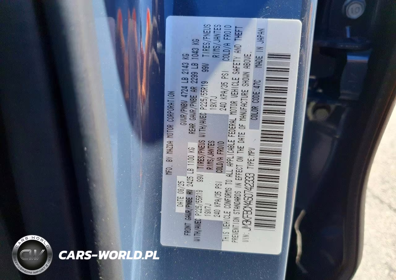 2025 Mazda Cx-5 Preferred VIN:JM3KFBCM4S0742333 - 14