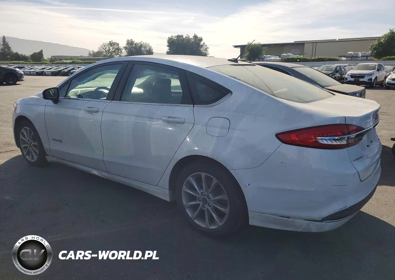2017 Ford Fusion Se Hybrid VIN:3FA6P0LU8HR386799 - 2