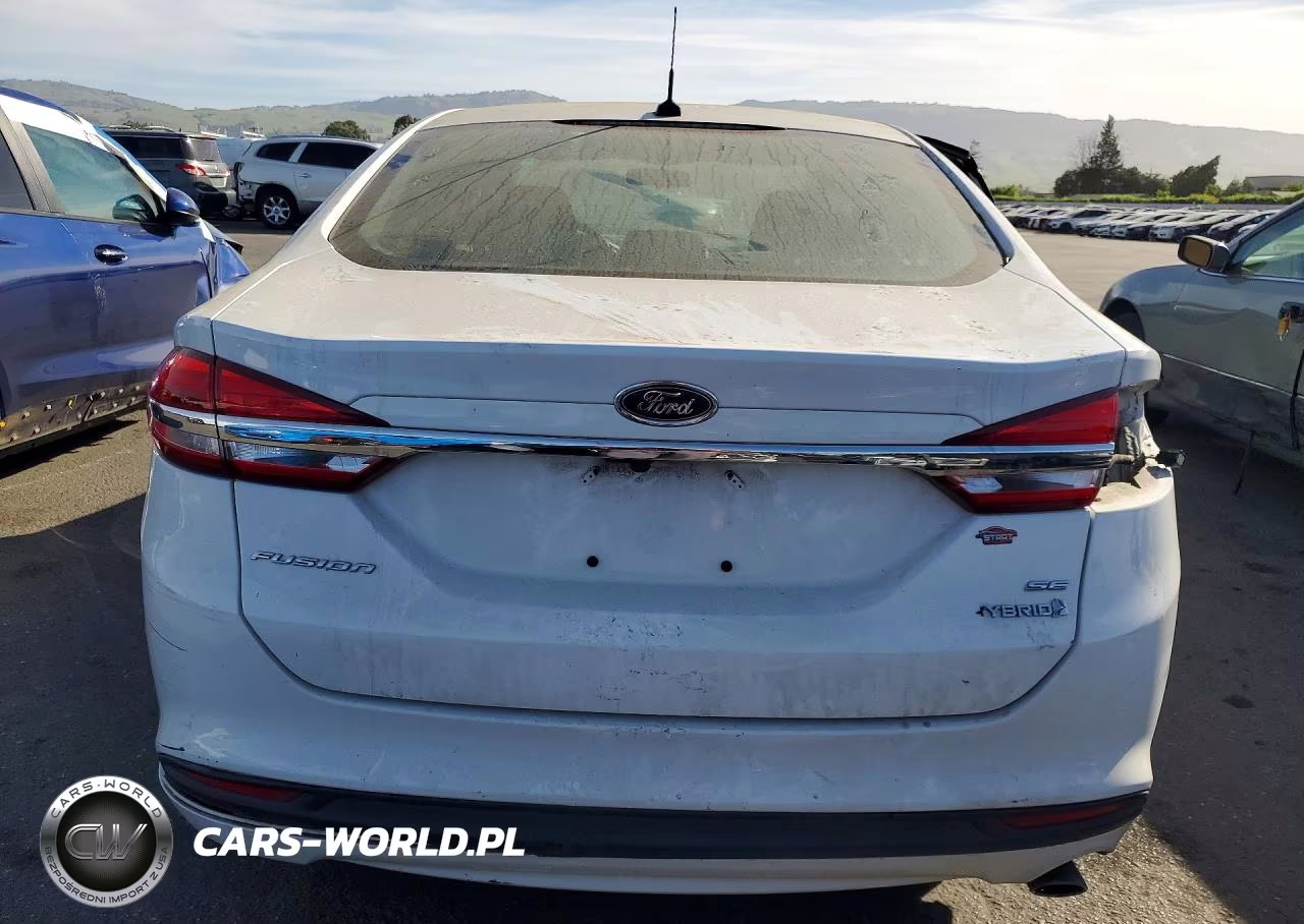 2017 Ford Fusion Se Hybrid VIN:3FA6P0LU8HR386799 - 6