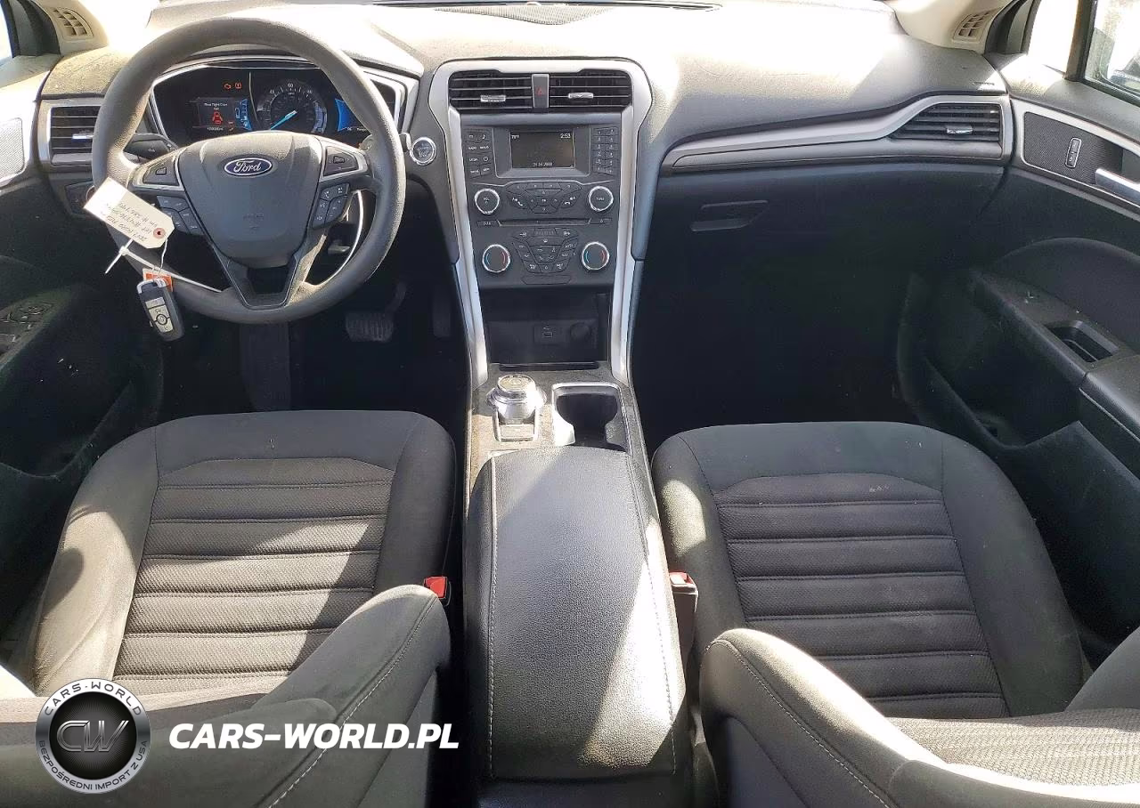2017 Ford Fusion Se Hybrid VIN:3FA6P0LU8HR386799 - 8