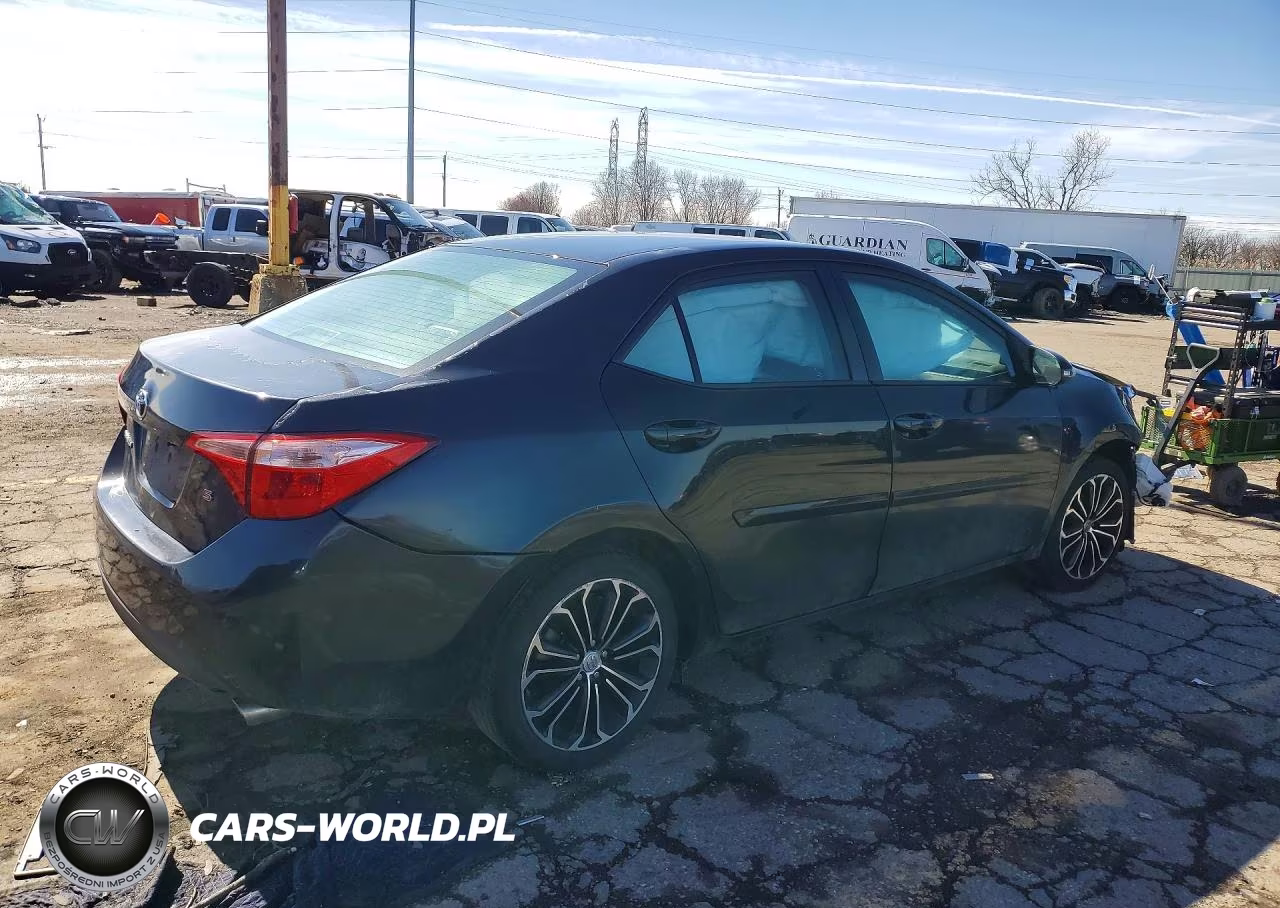 2015 Toyota Corolla S Plus VIN:2T1BURHE9FC290898 - 3
