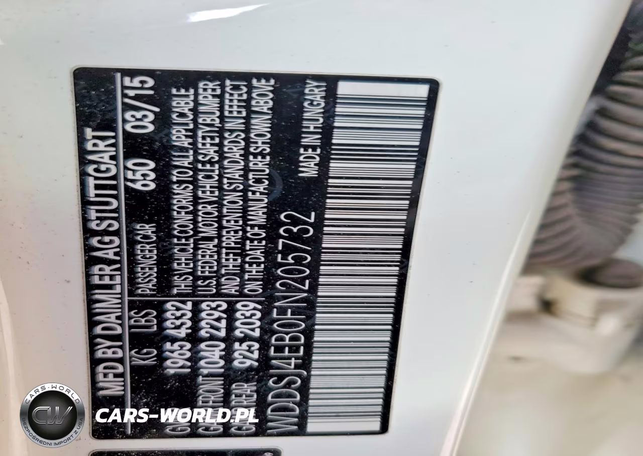 2015 Mercedes-Benz Cla 250 VIN:WDDSJ4EB0FN205732 - 12