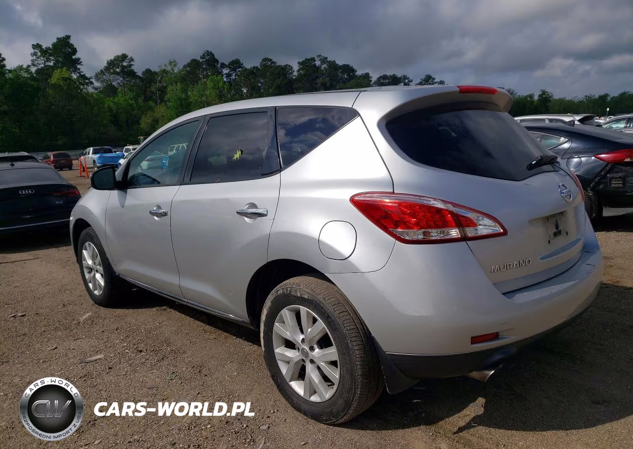 2014 Nissan Murano S VIN:JN8AZ1MU7EW408226 - 2