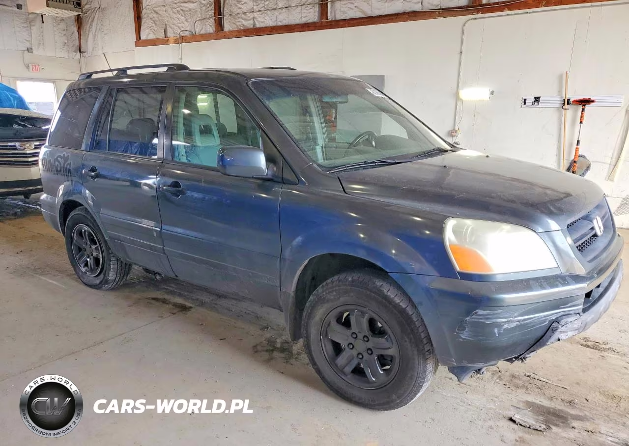 2003 Honda Pilot Exl VIN:2HKYF18593H580394 - 4