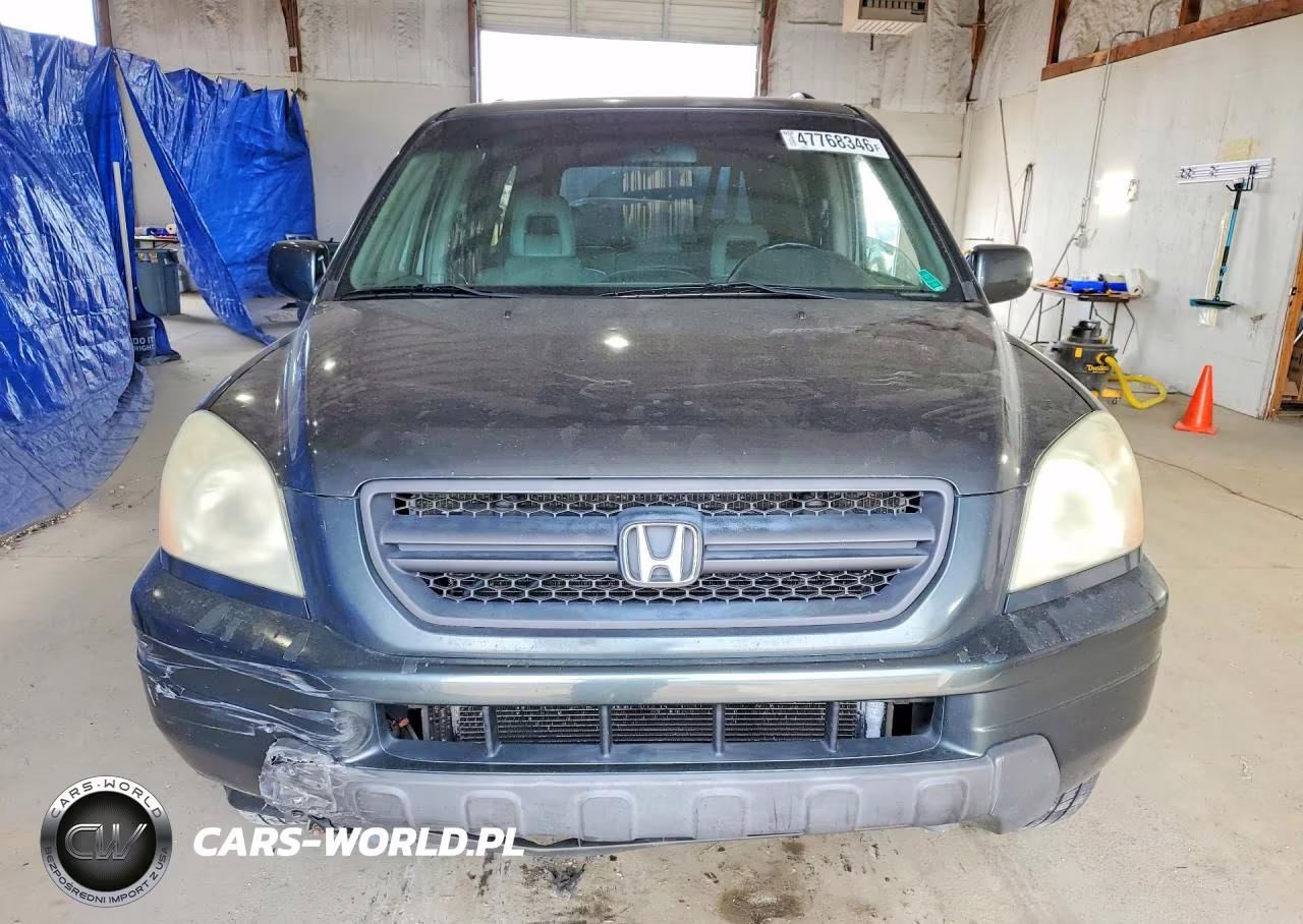 2003 Honda Pilot Exl VIN:2HKYF18593H580394 - 5