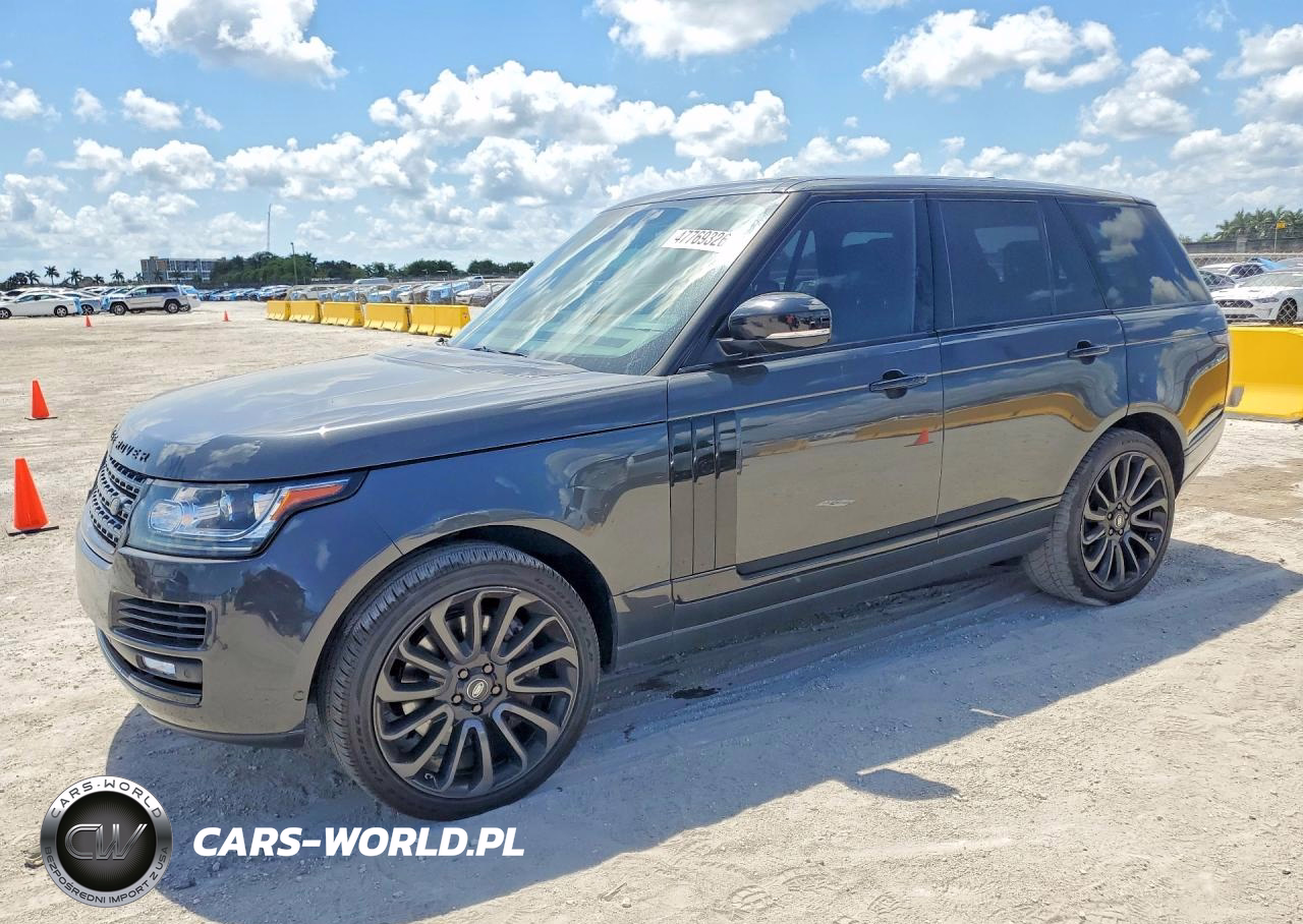 2017 Land Rover Range Rover Supercharged